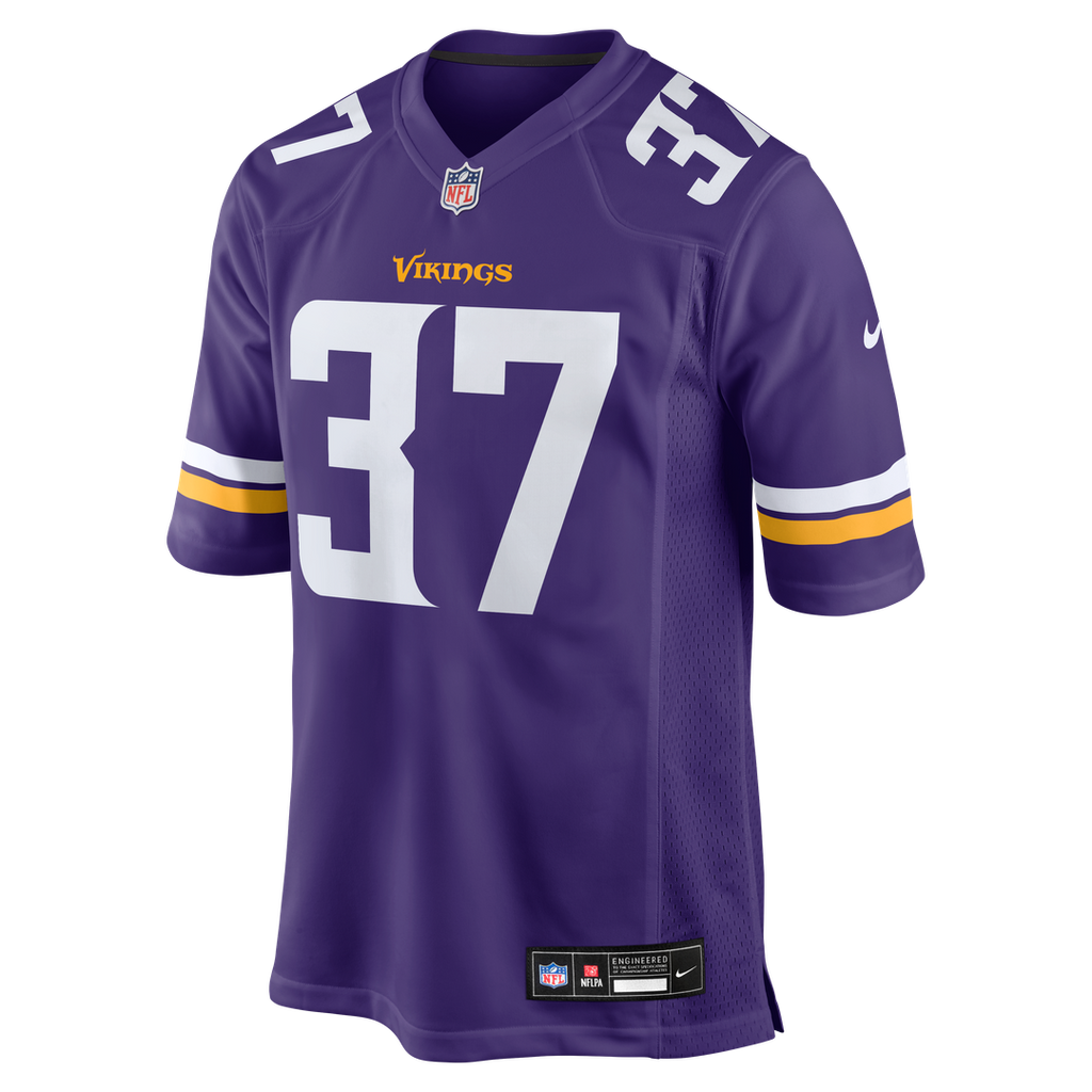 Men's Minnesota Vikings Tavierre Thomas Nike  Purple Team Game Jersey