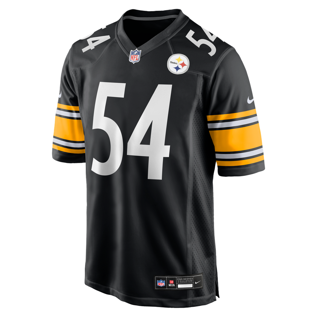 Men's Pittsburgh Steelers Zach Frazier Nike  Black  Game Jersey