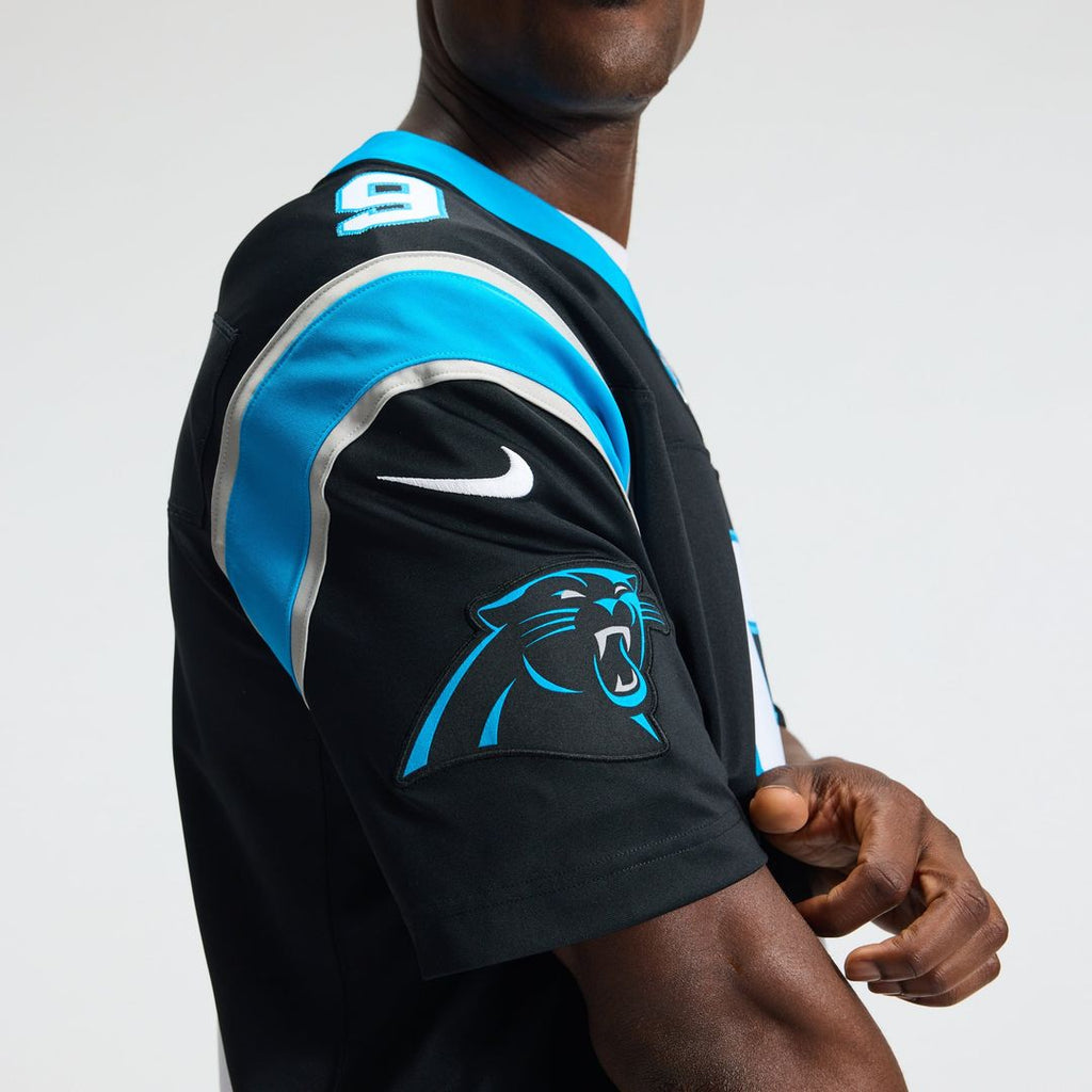 Men's Carolina Panthers Bryce Young Nike Blue Alternate Vapor F.U.S.E. Stitched Limited Jersey
