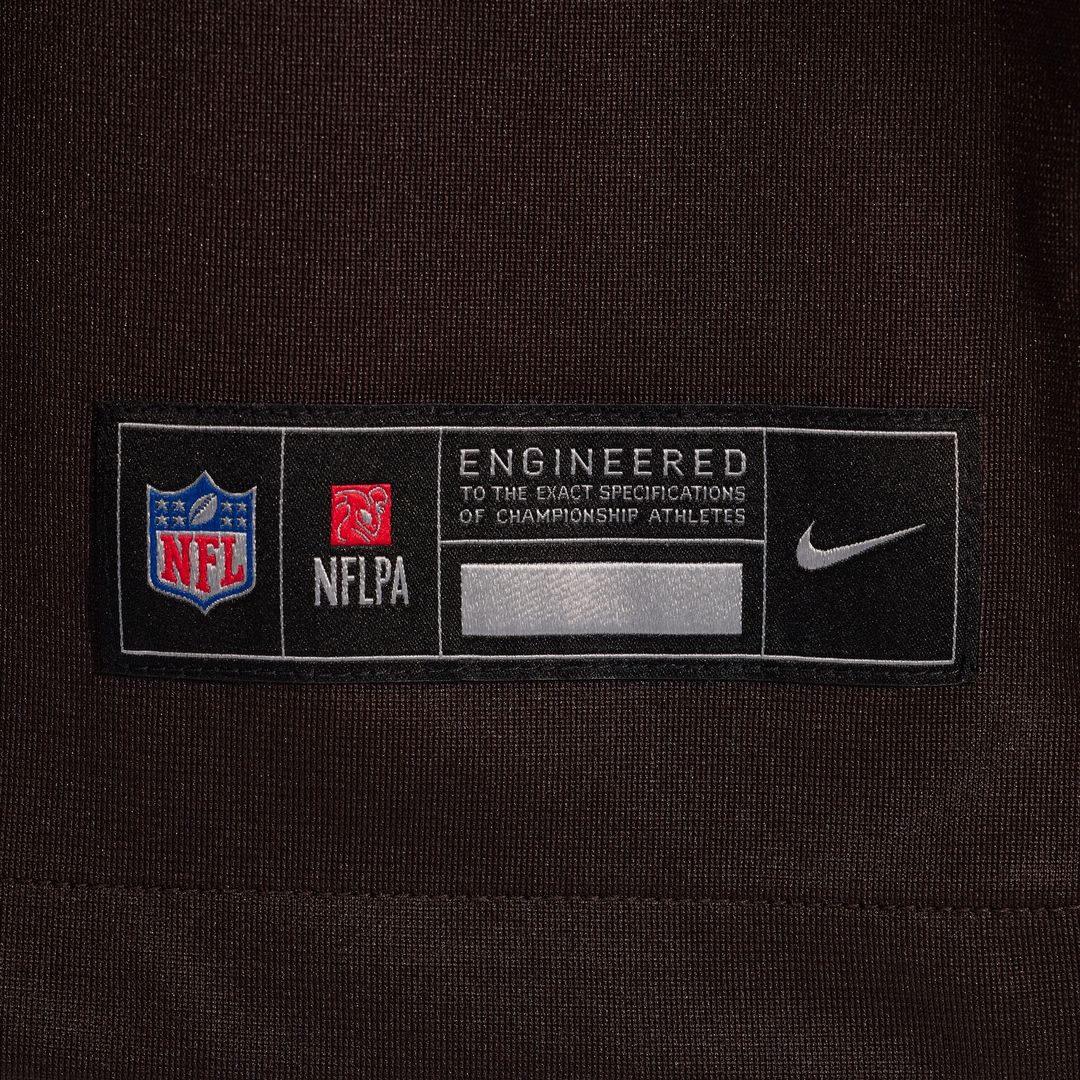 Men's Cleveland Browns Deshaun Watson Nike Brown Game Jersey