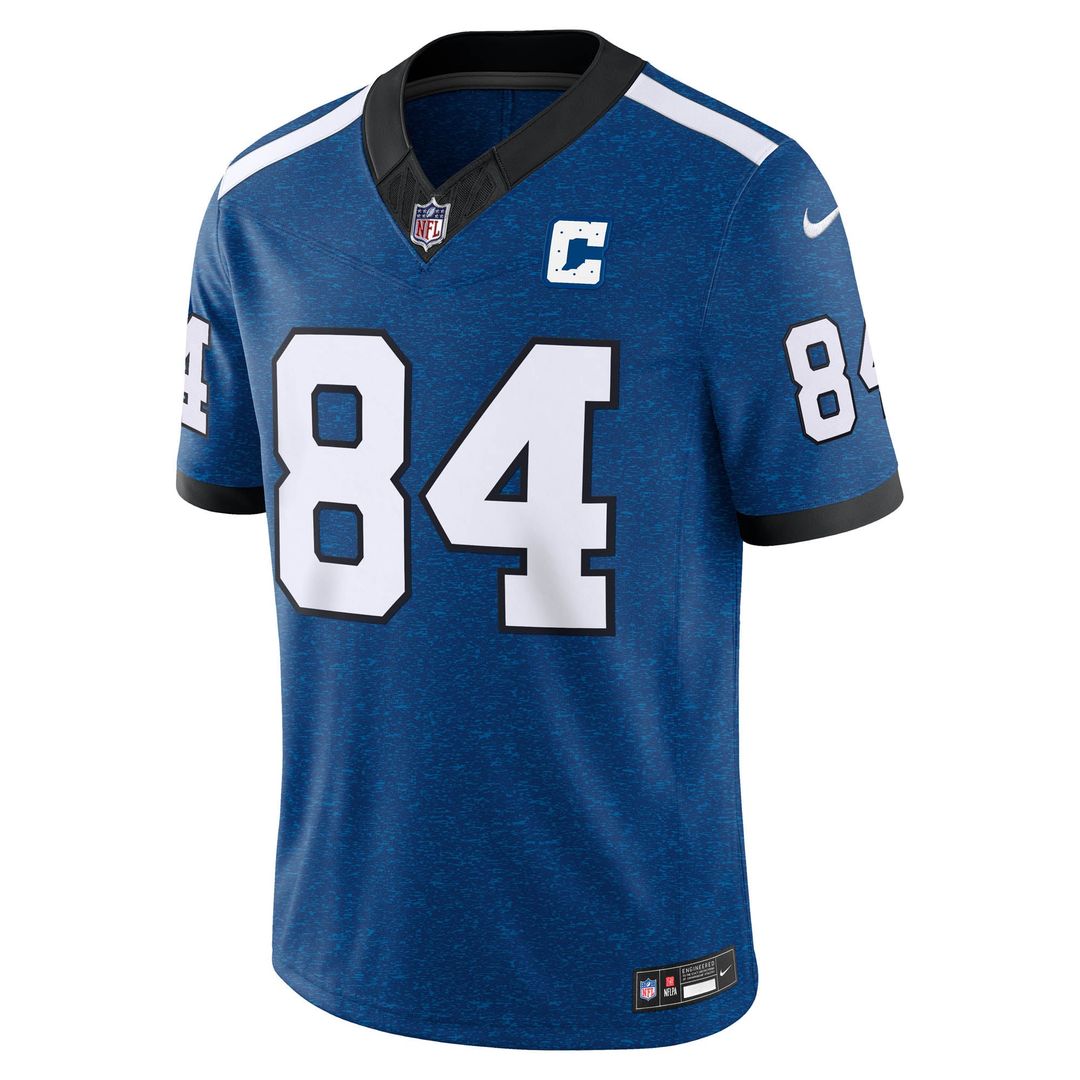 Men's Indianapolis Colts Tyler Warren Nike Royal Alternate Indiana Nights Vapor F.U.S.E. Stitched Limited Jersey