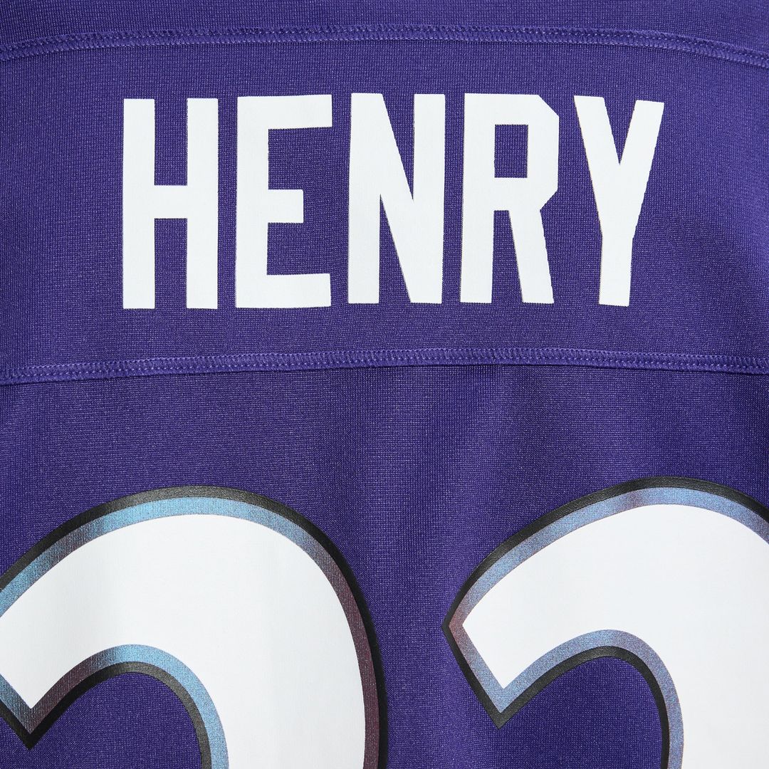 Men's Baltimore Ravens Derrick Henry Nike Purple Team Game Jersey