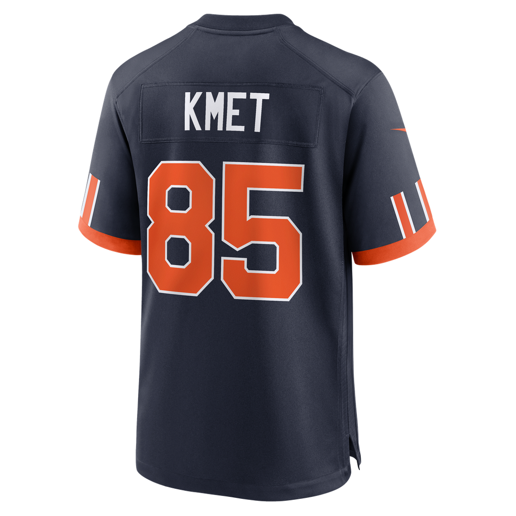 Men's Chicago Bears Cole Kmet Nike Navy 2026 Rivalries Collection Game Jersey
