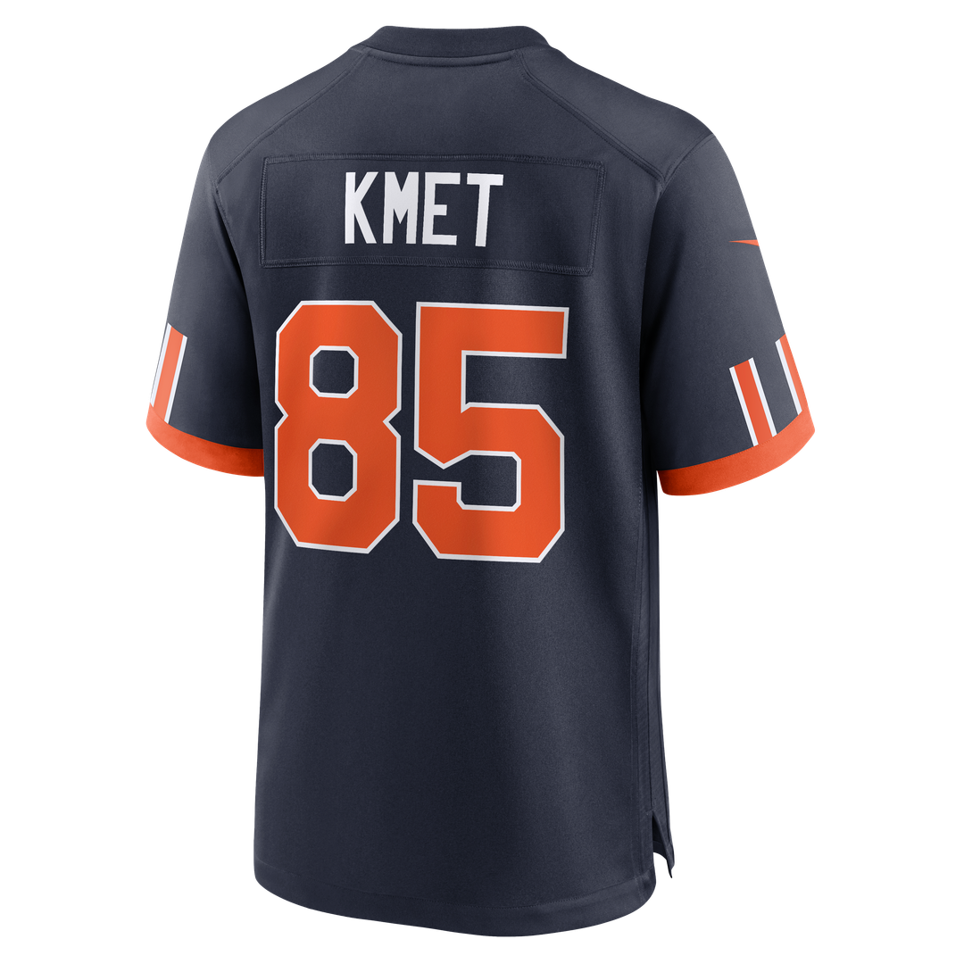 Men's Chicago Bears Cole Kmet Nike Navy 2026 Rivalries Collection Game Jersey