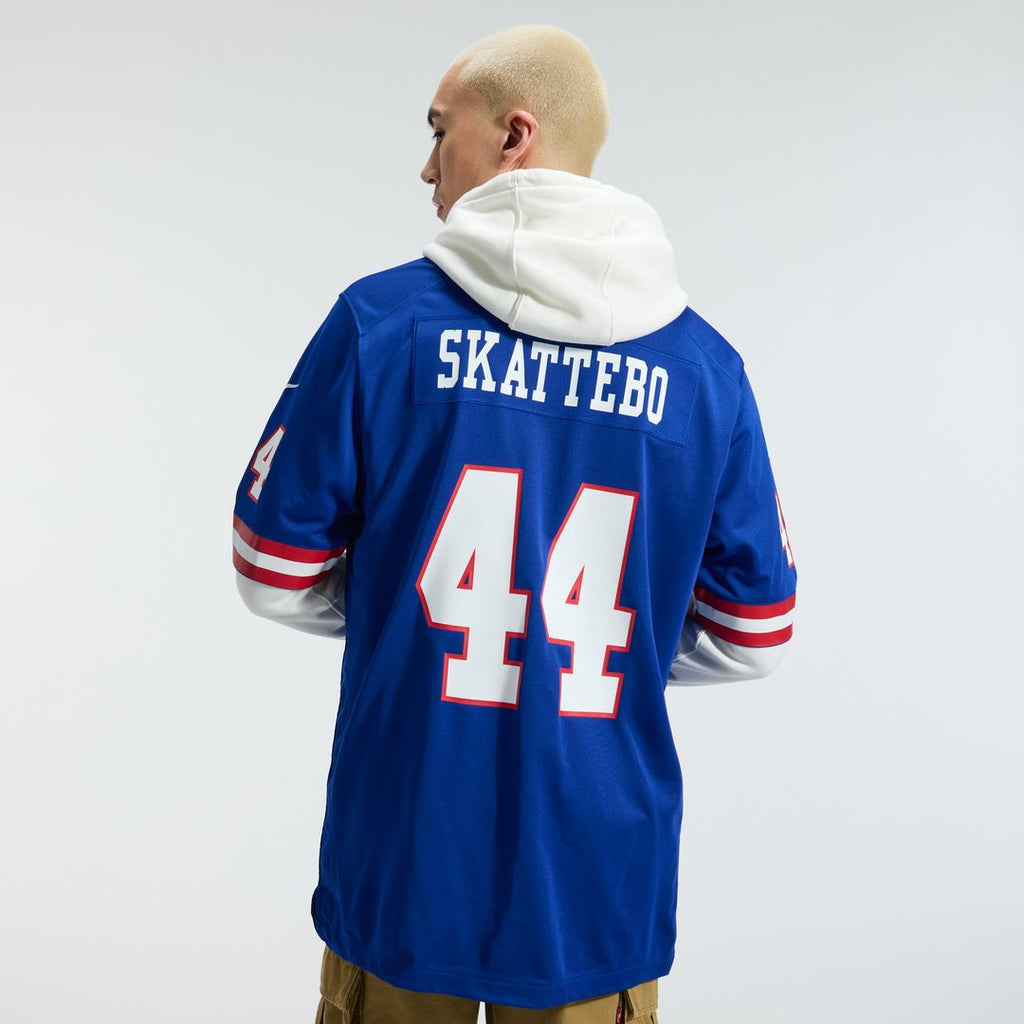 Men's New York Giants Cam Skattebo Nike Royal Alternate 2 Legacy Game Jersey