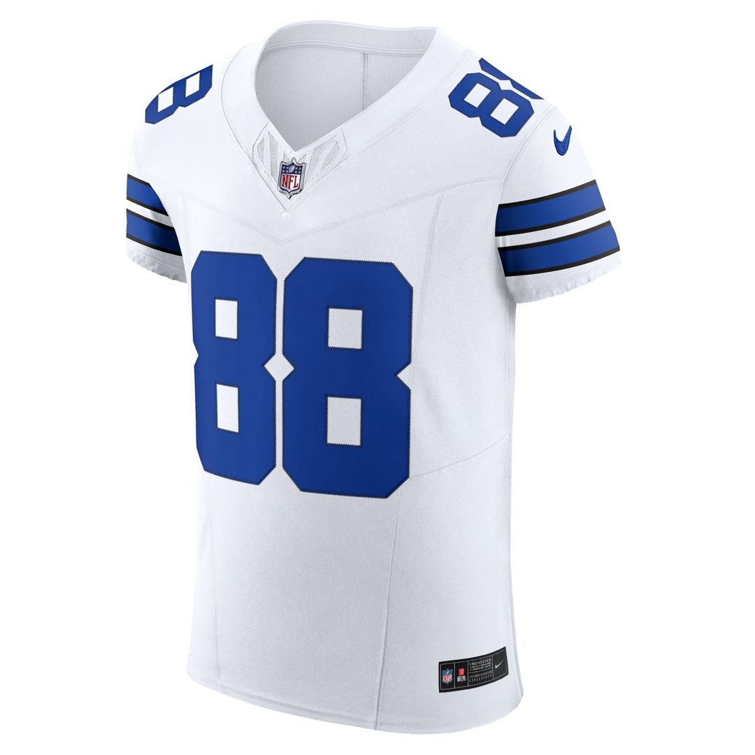Men's Dallas Cowboys CeeDee Lamb Nike White Vapor F.U.S.E. Elite Jersey
