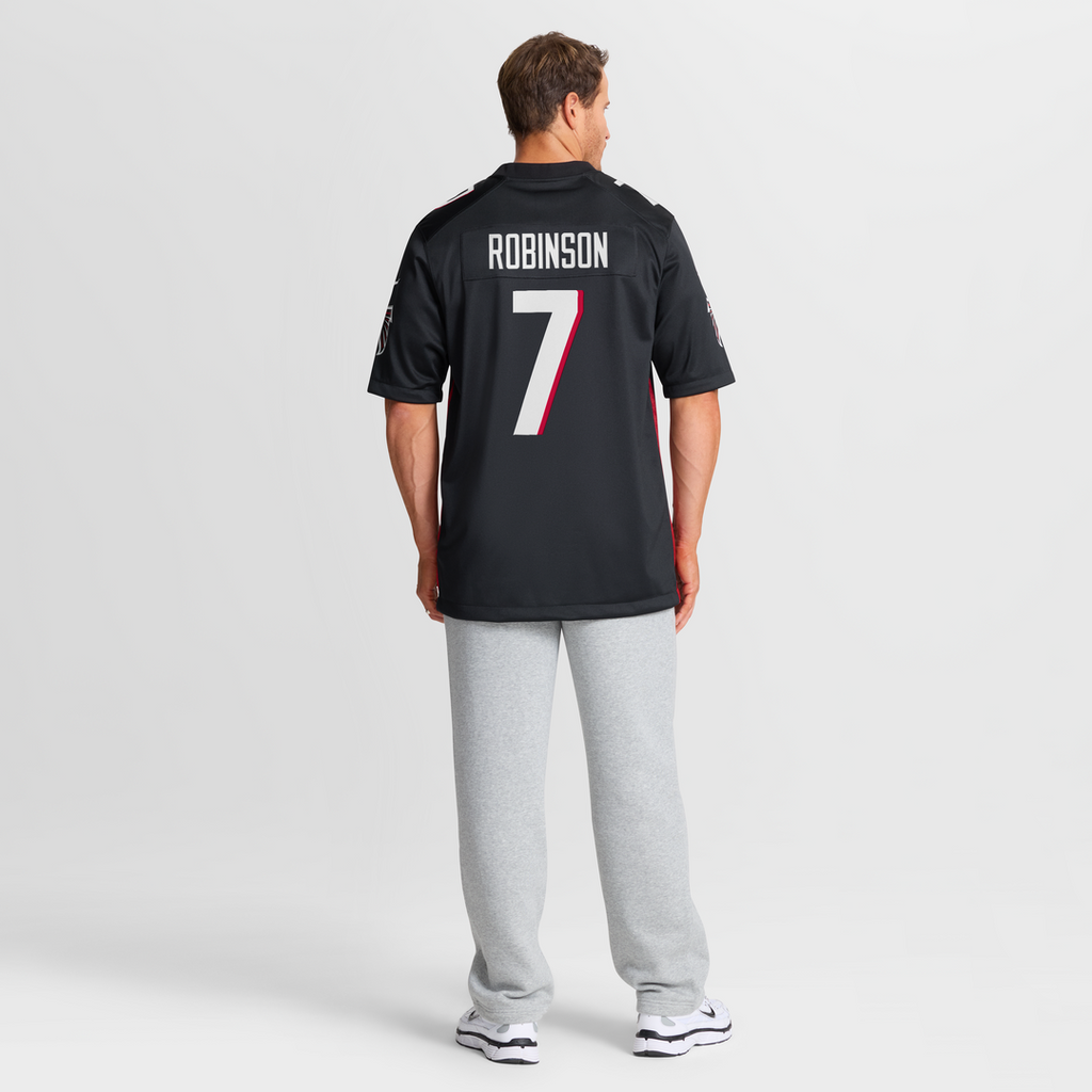 Men's Atlanta Falcons Bijan Robinson Nike Black  Game Jersey