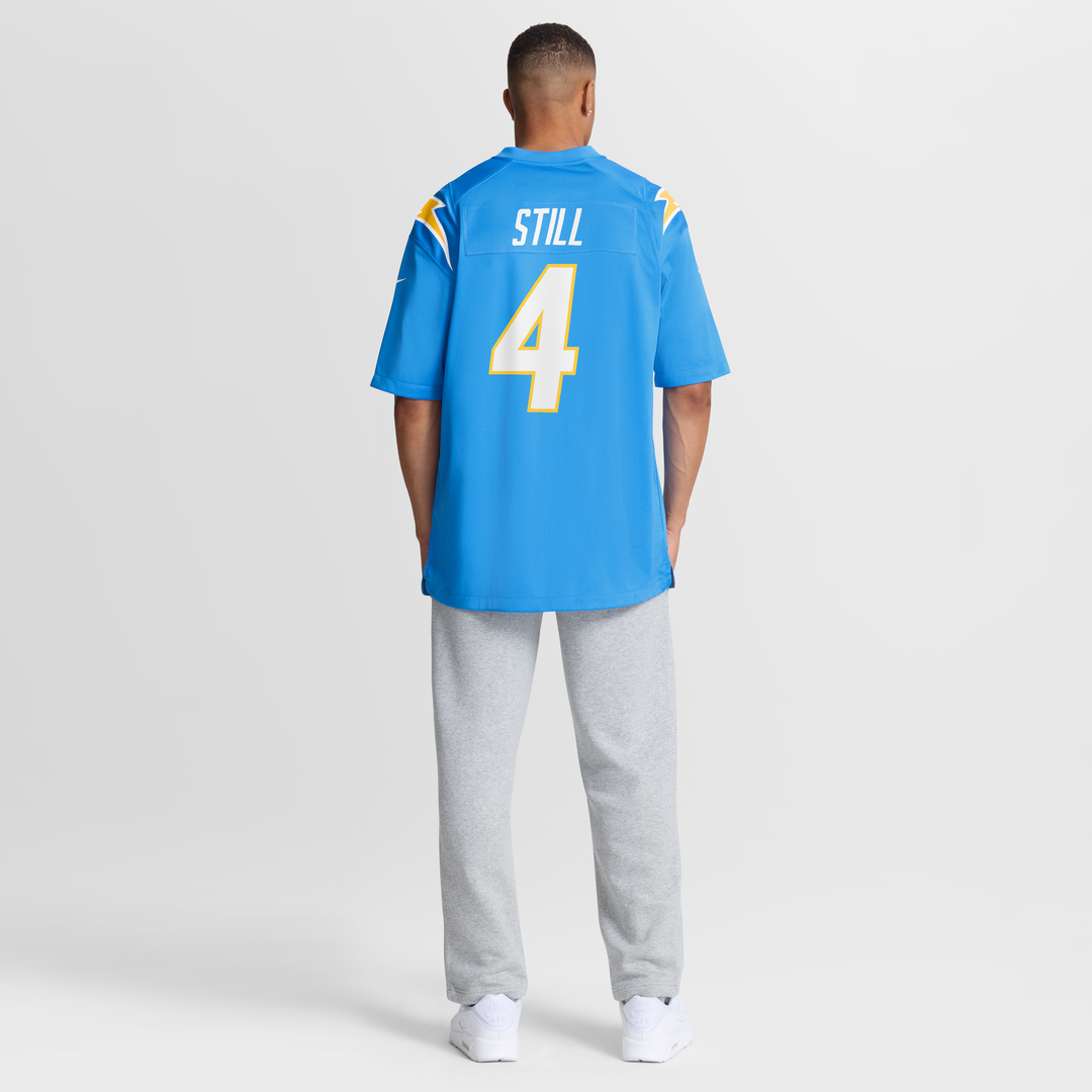Men's Los Angeles Chargers Tarheeb Still Nike Powder Blue Team Game Jersey