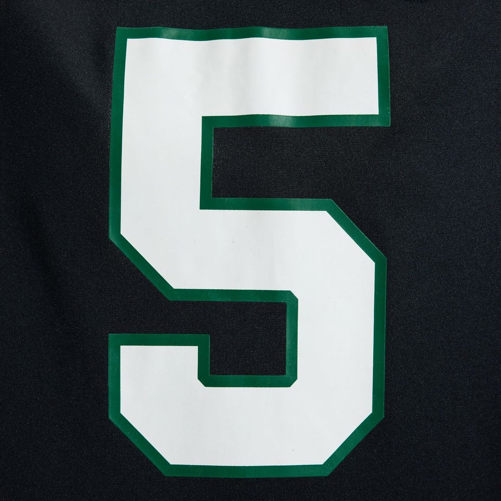 Men's New York Jets Garrett Wilson Nike Legacy Black Alternate Game Jersey