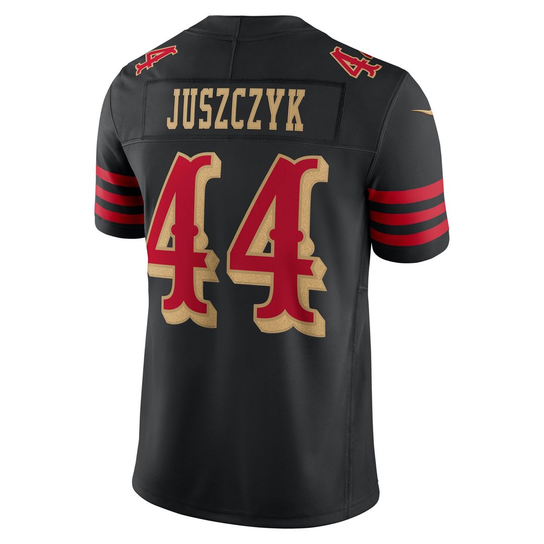 Men's San Francisco 49ers Kyle Juszczyk Nike Black Rivalries Collection Stitched Limited Jersey