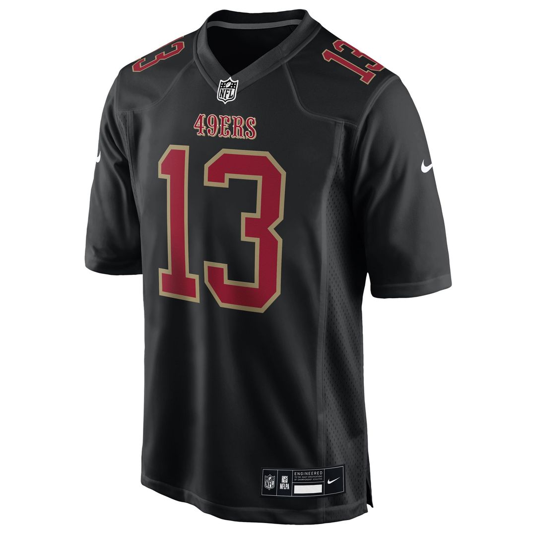 Men's San Francisco 49ers Brock Purdy Nike Tundra White Fashion Game Jersey