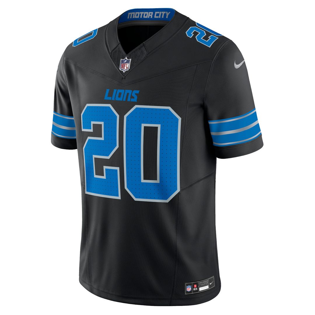 Men's Detroit Lions Barry Sanders Nike Blue Vapor F.U.S.E. Limited Jersey