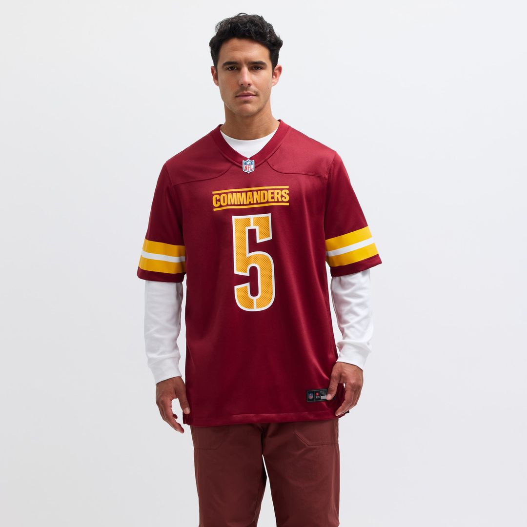 Men's Washington Commanders Jayden Daniels Nike Burgundy  Player Game Jersey