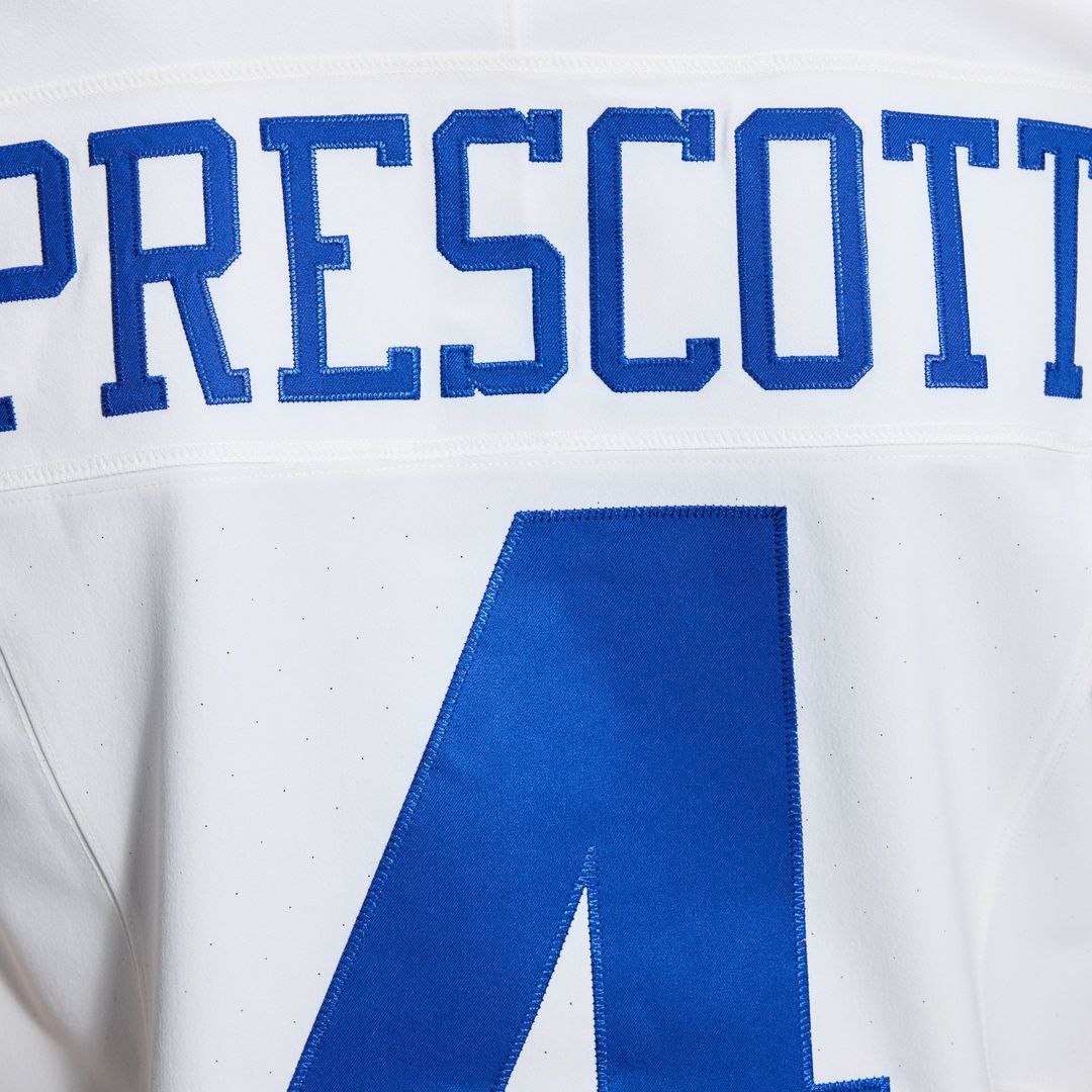 Men's Dallas Cowboys Dak Prescott Nike White Vapor F.U.S.E. Elite Jersey