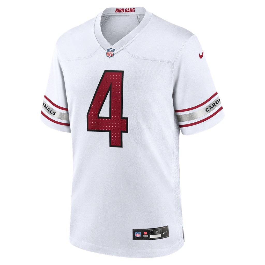 Men's Arizona Cardinals Jeremiyah Love Nike White Game Player Jersey