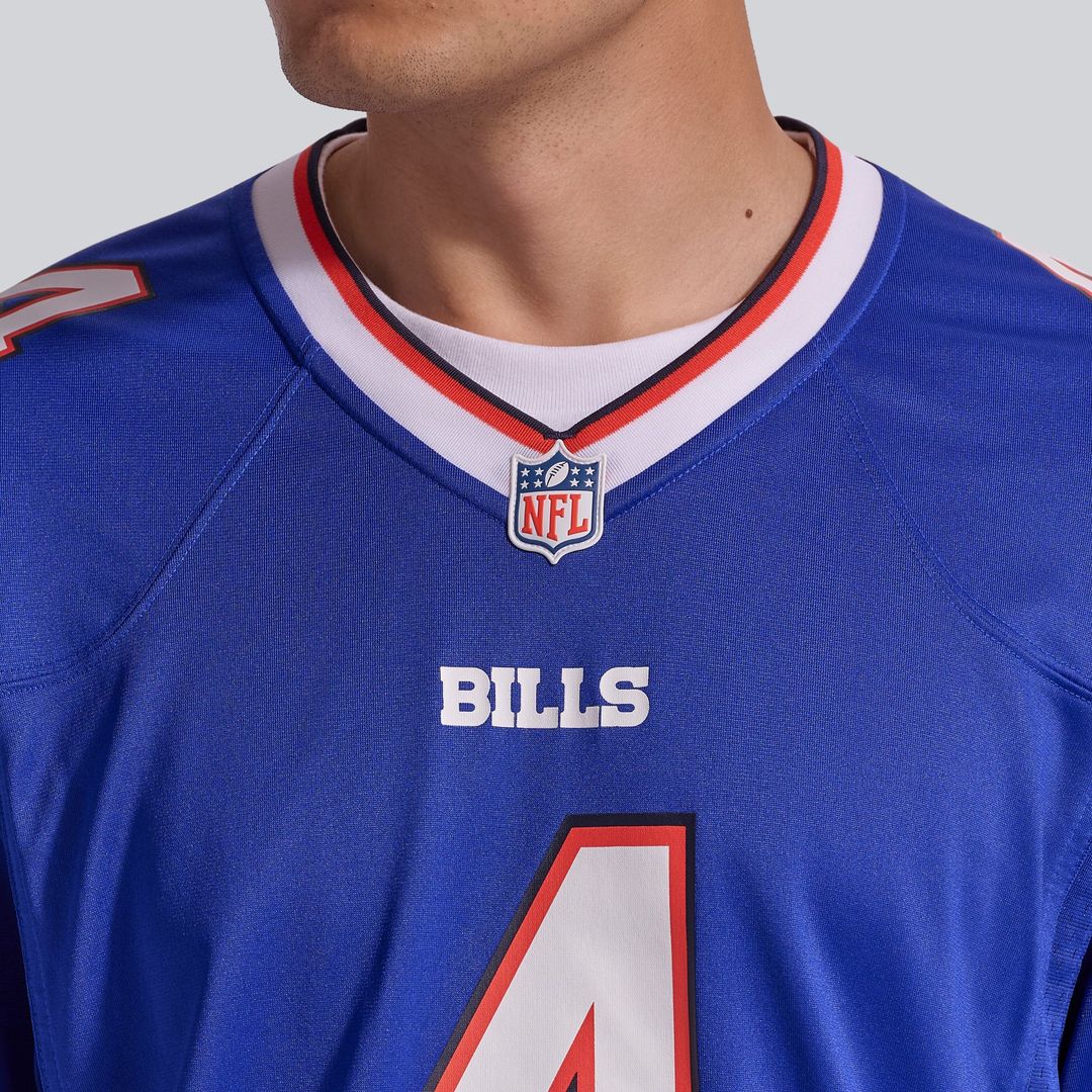Men's Buffalo Bills James Cook III Nike Gray Nickel City Game Jersey