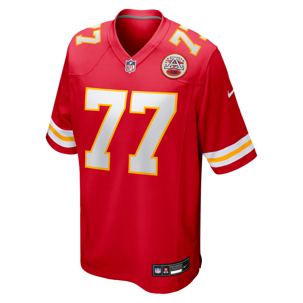 Men's Kansas City Chiefs Jaylon Moore Nike  Red Team Game Jersey