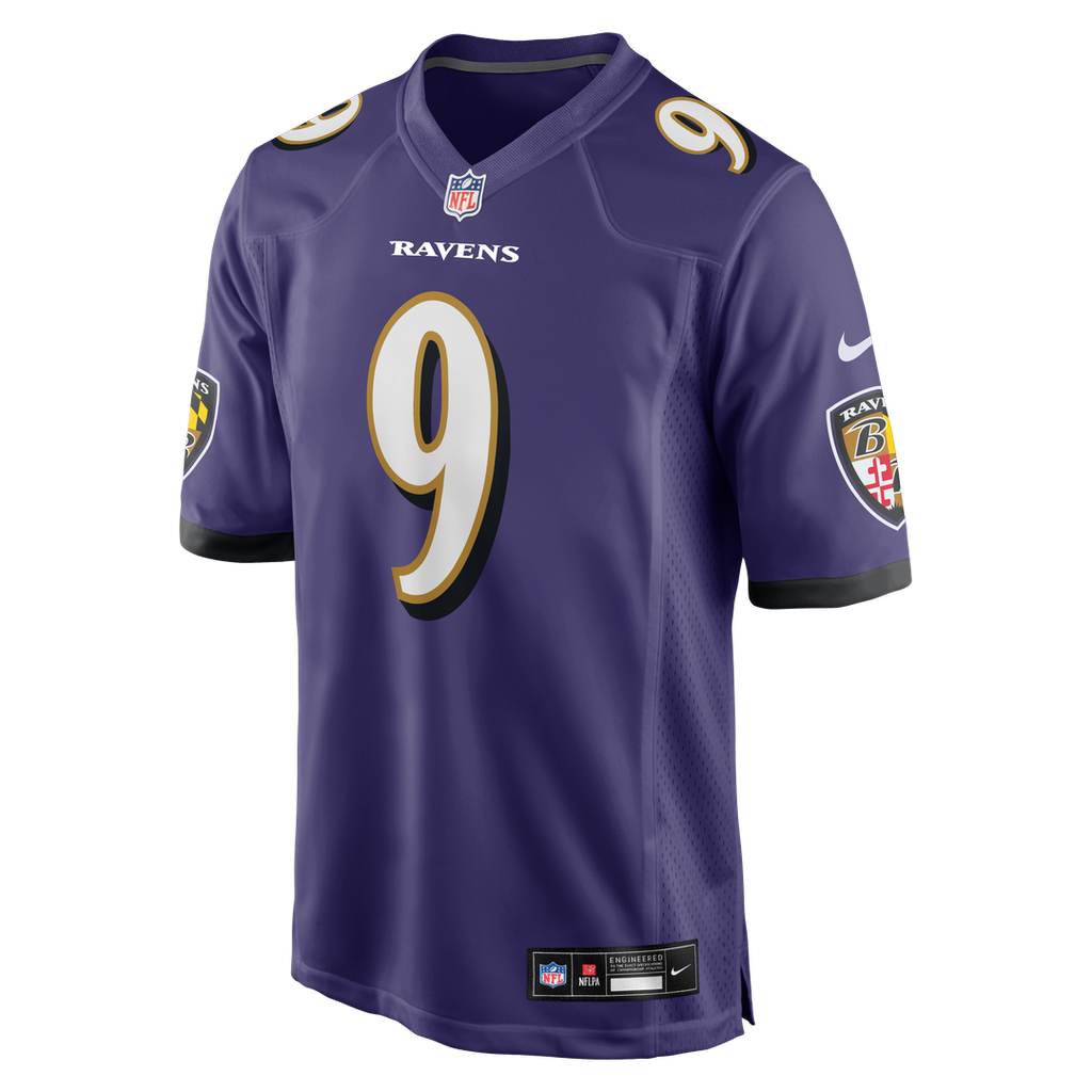 Men's Baltimore Ravens Steve McNair Nike Purple Game Retired Player Jersey