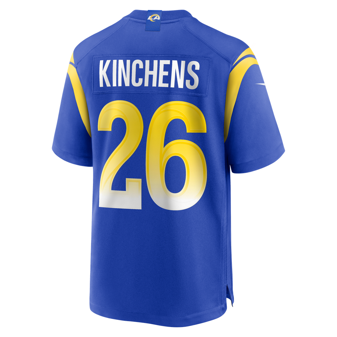 Men's Los Angeles Rams Kamren Kinchens Nike  Royal Team Game Jersey