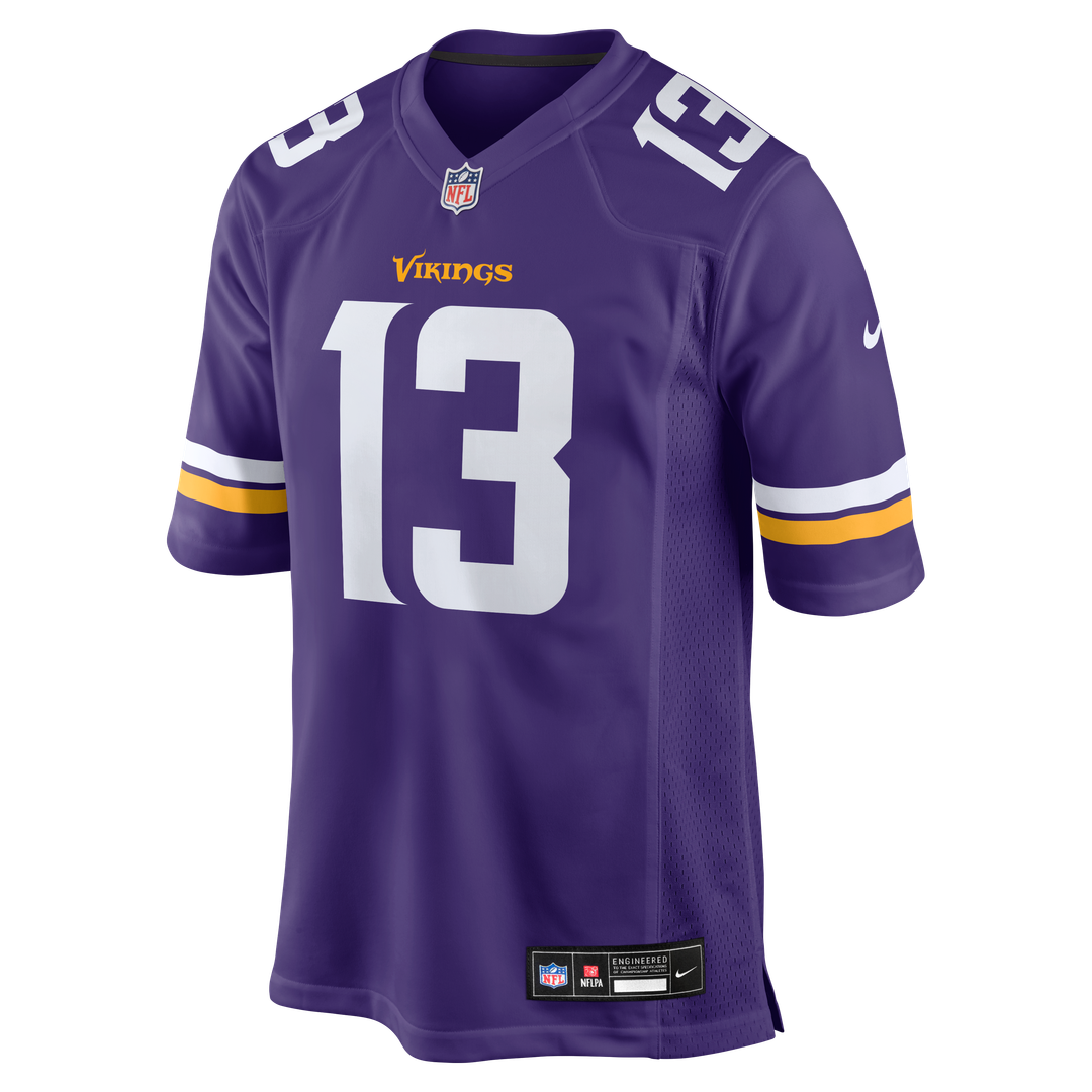 Men's Minnesota Vikings Tai Felton Nike  Purple Team Game Jersey
