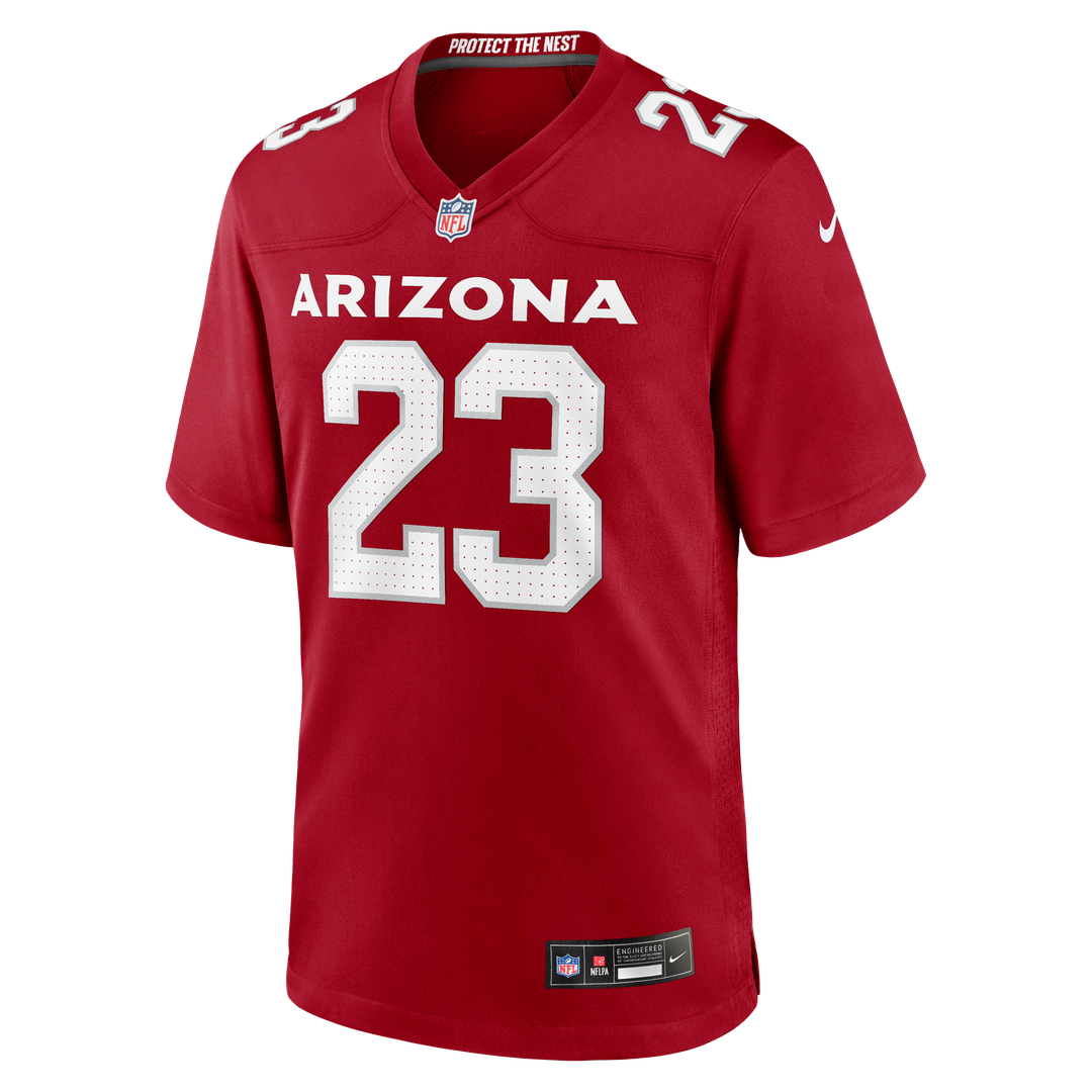 Men's Arizona Cardinals Corey Clement Nike  Cardinal Team Game Jersey