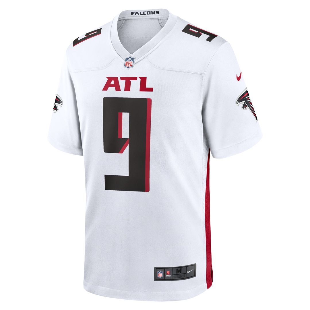 Men's Atlanta Falcons Michael Penix Jr. Nike Black  Player Game Jersey