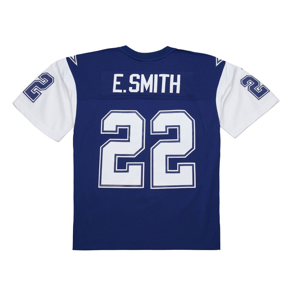 Men's Dallas Cowboys Emmitt Smith Mitchell & Ness Navy 1995 Legacy Replica Jersey