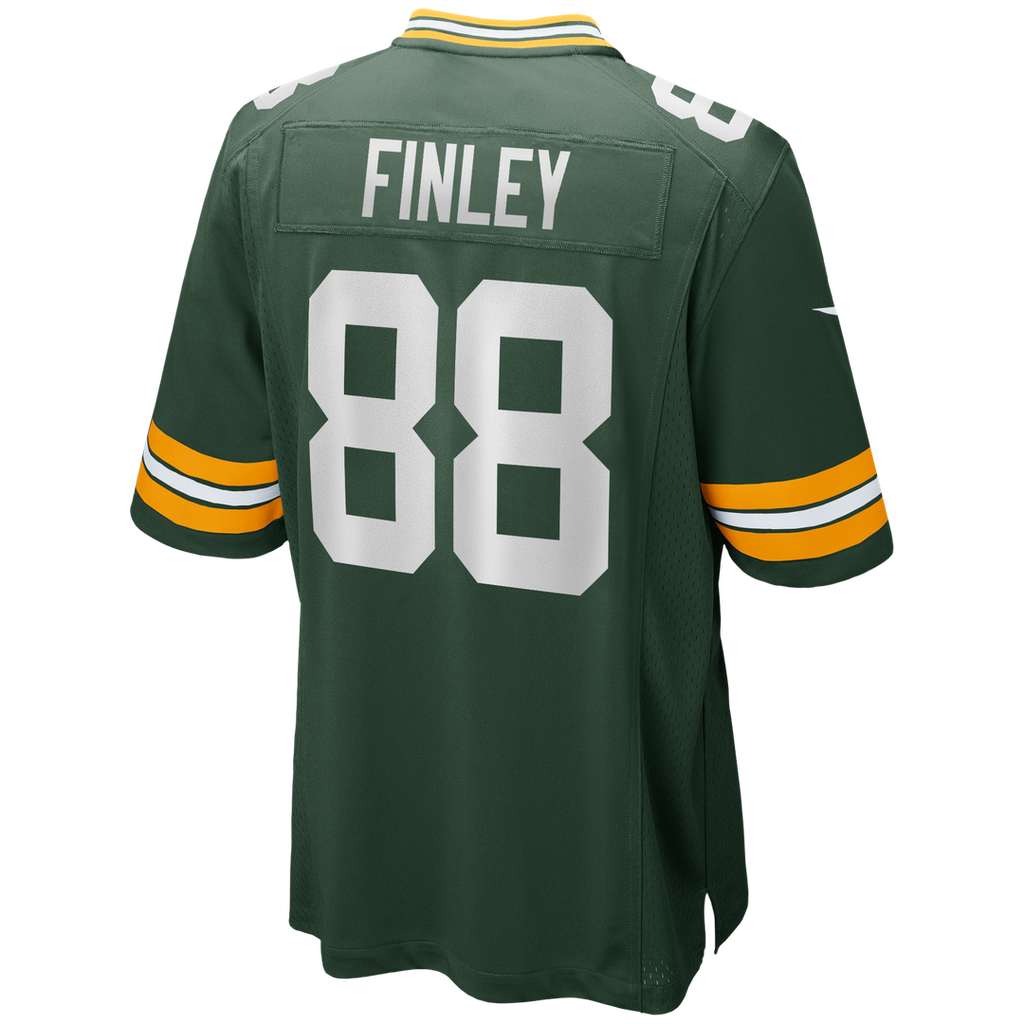 Men's Green Bay Packers Jermichael Finley Nike Green Game Retired Player Jersey