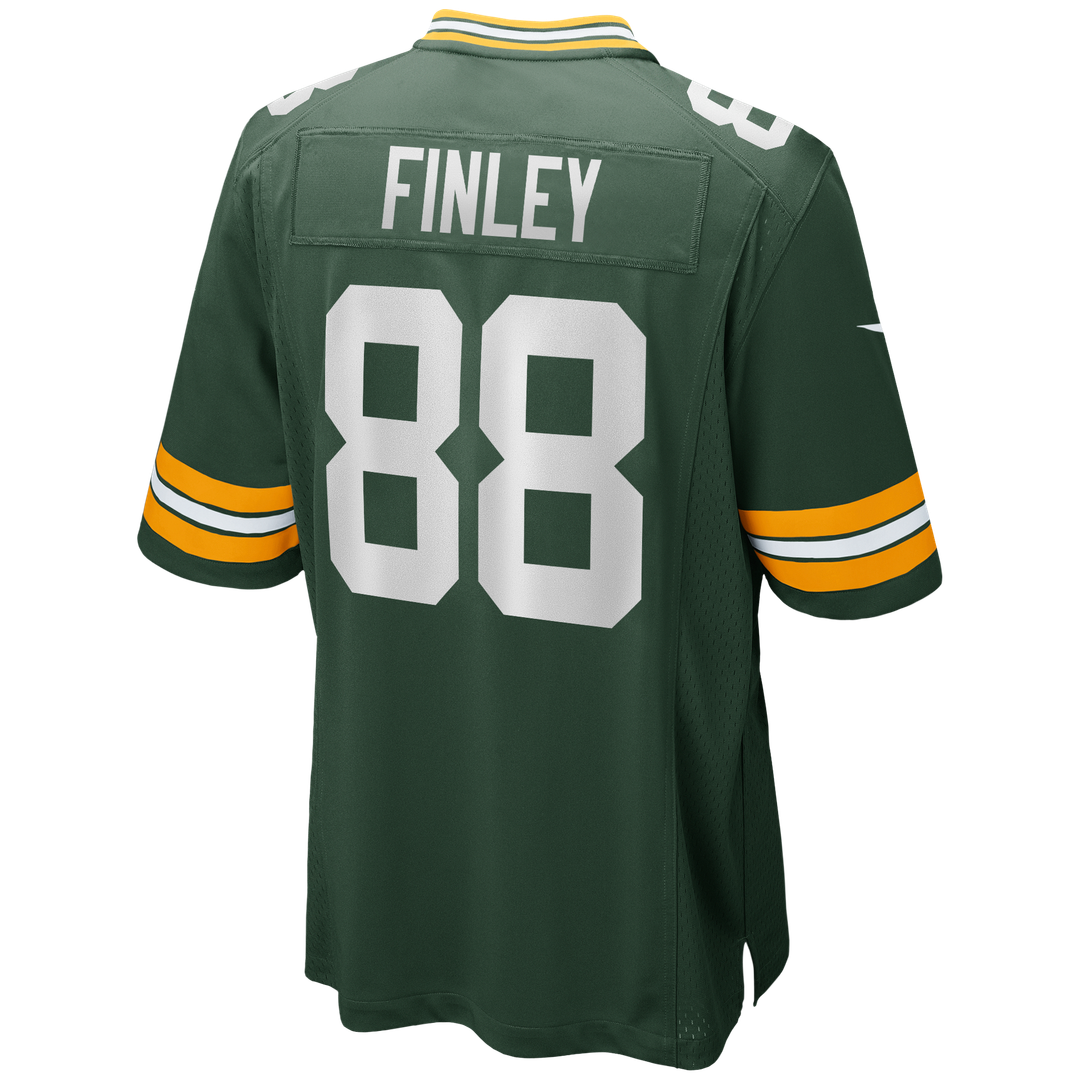 Men's Green Bay Packers Jermichael Finley Nike Green Game Retired Player Jersey