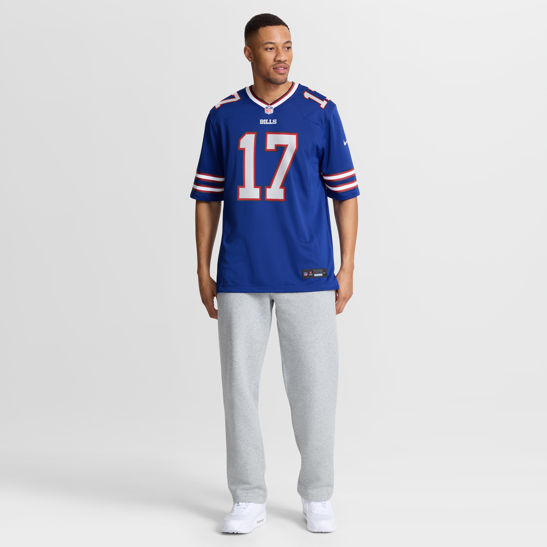 Men's Buffalo Bills Josh Allen Nike Gray Nickel City Game Jersey