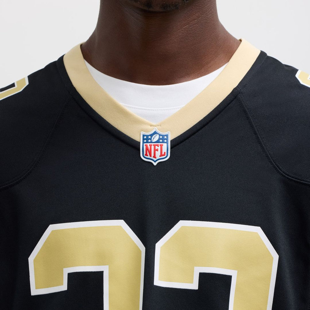 Men's New Orleans Saints Tyrann Mathieu Nike Black Game Jersey