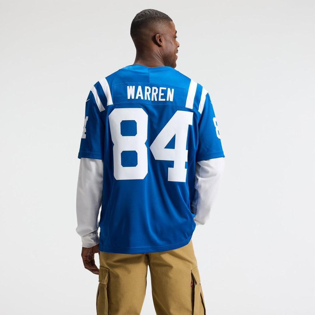 Men's Indianapolis Colts Tyler Warren Nike White Vapor F.U.S.E. Stitched Limited Jersey
