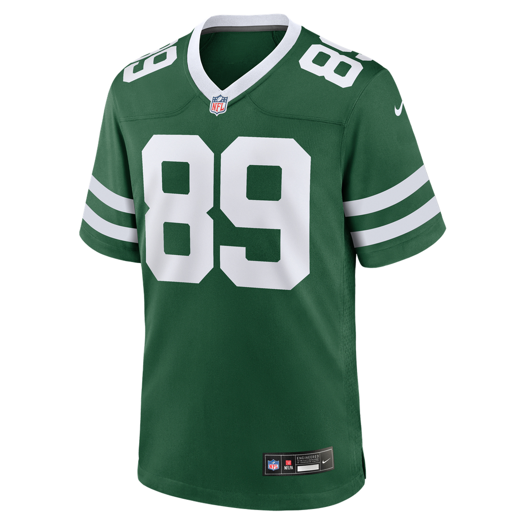 Men's New York Jets Jeremy Ruckert Nike Legacy Green Team Game Jersey