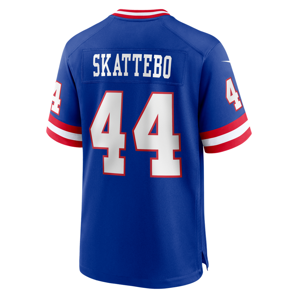 Men's New York Giants Cam Skattebo Nike Royal Alternate 2 Legacy Game Jersey