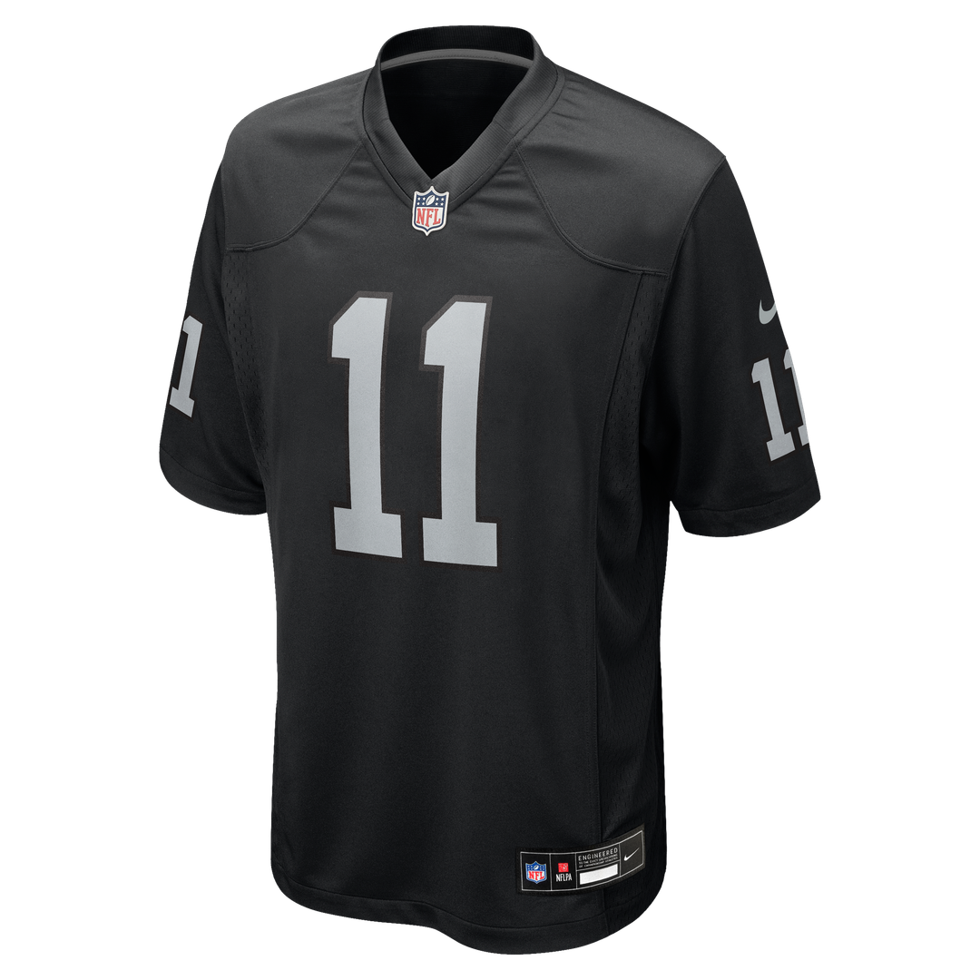 Men's Las Vegas Raiders Jeremy Chinn Nike  Black Team Game Jersey