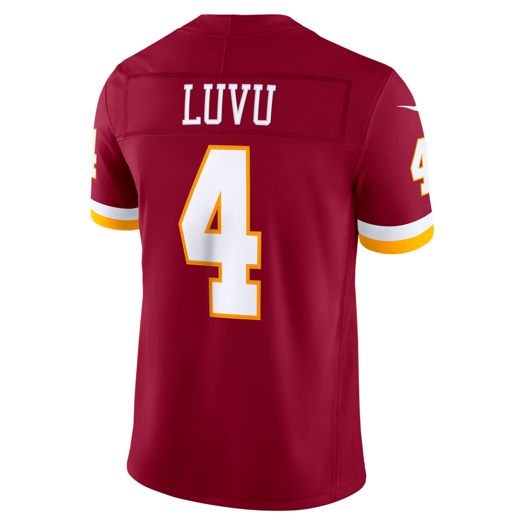 Men's Washington Commanders Frankie Luvu Nike White Vapor F.U.S.E. Stitched Limited Jersey