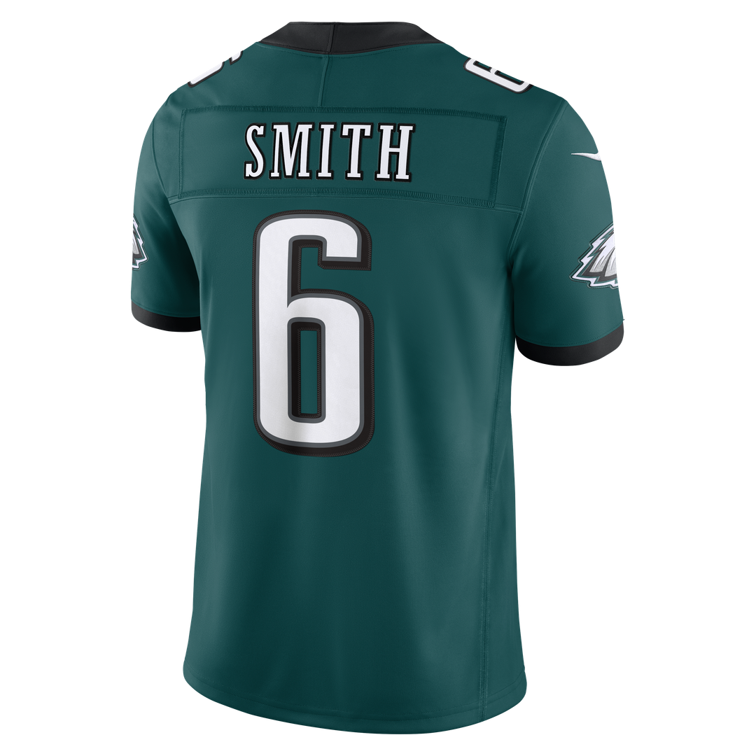 Men's Philadelphia Eagles DeVonta Smith Nike Midnight Green Team Vapor F.U.S.E. Stitched Limited Jersey