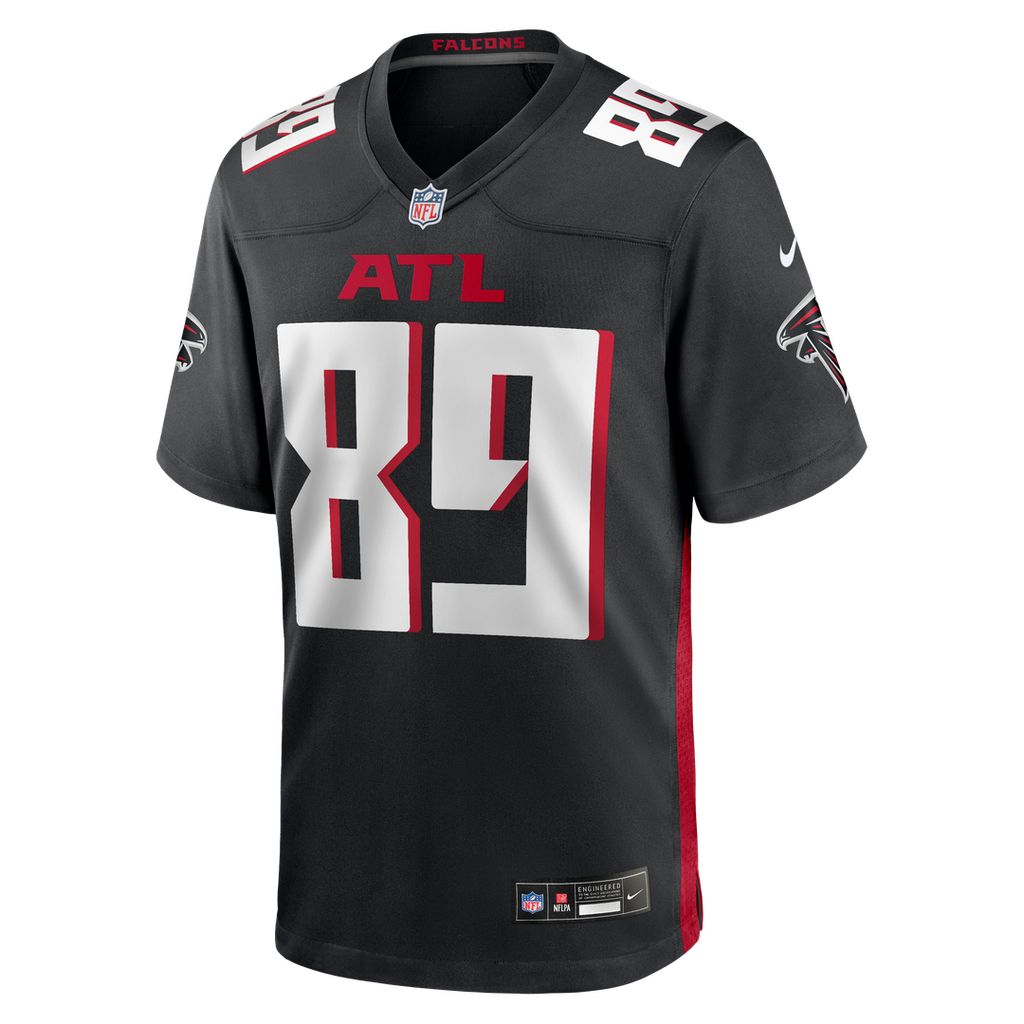 Men's Atlanta Falcons Charlie Woerner Nike  Black  Game Jersey