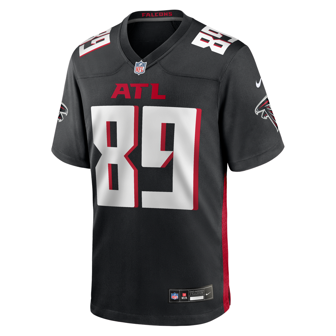 Men's Atlanta Falcons Charlie Woerner Nike  Black  Game Jersey