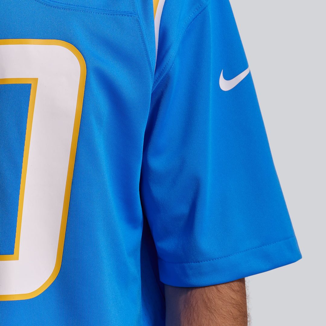 Men's Los Angeles Chargers Justin Herbert Nike Powder Blue Player Game Jersey