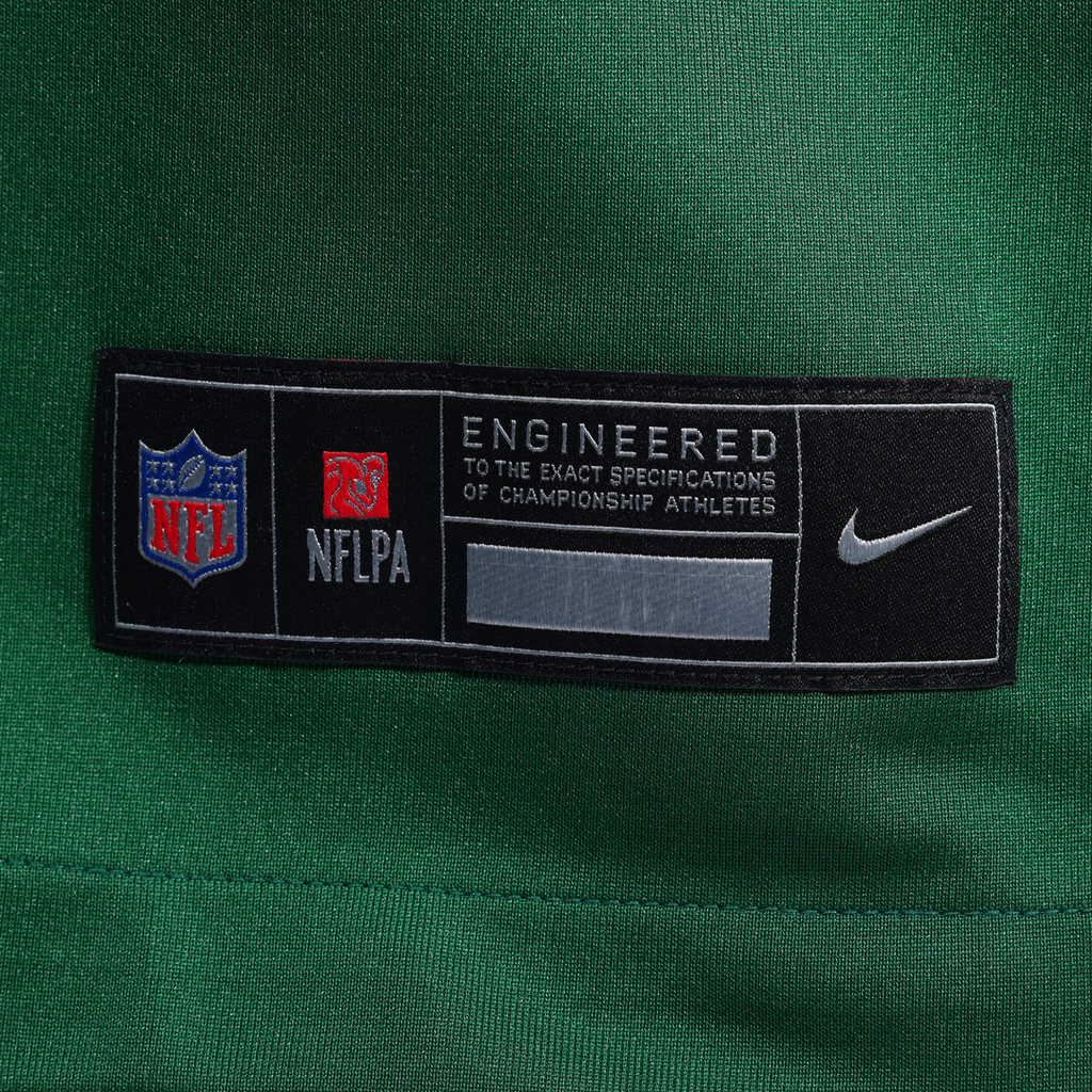 Men's New York Jets Adonai Mitchell Nike Legacy Green Team  Game Jersey