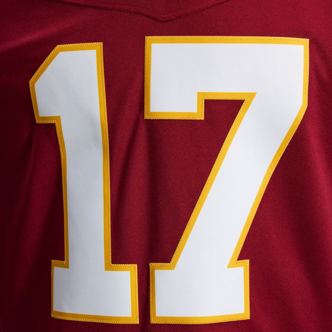 Men's Washington Commanders Terry McLaurin Nike White Vapor F.U.S.E. Stitched Limited Jersey