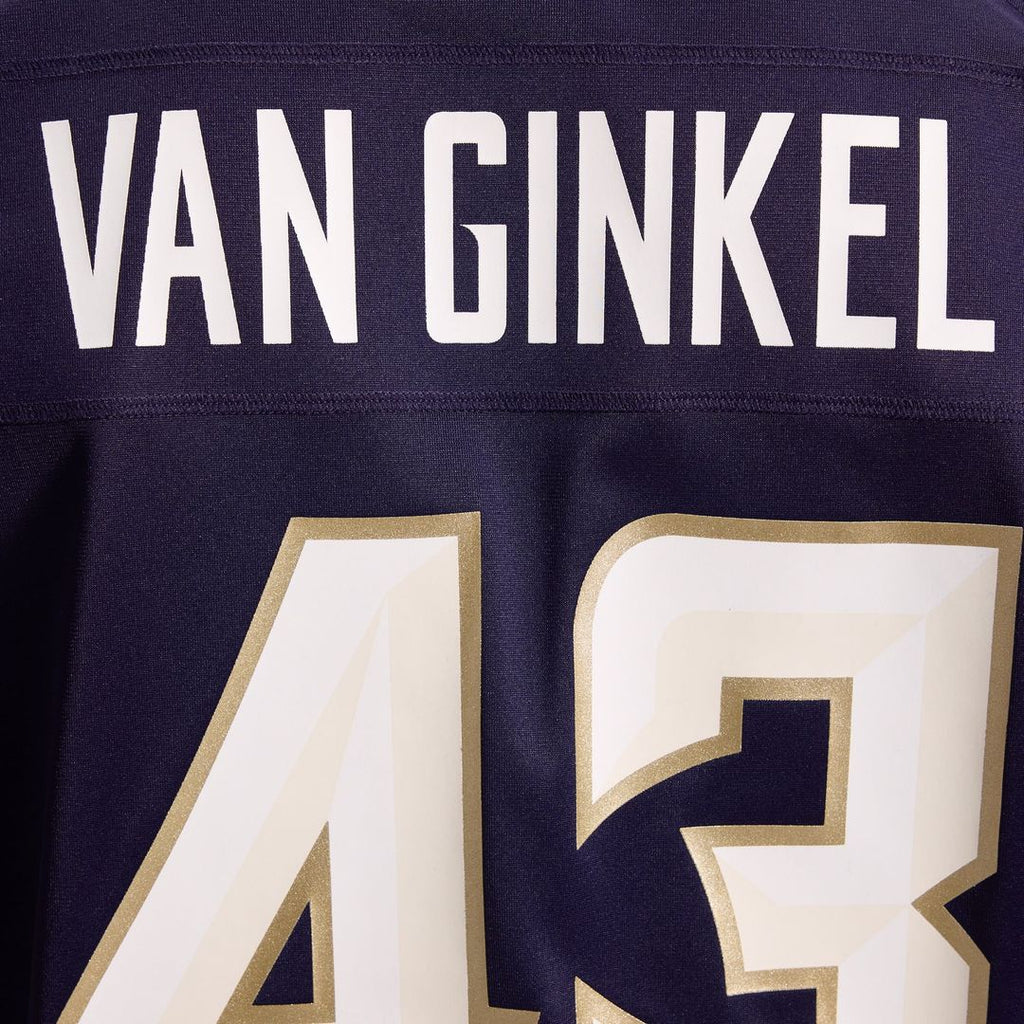 Men's Minnesota Vikings Andrew Van Ginkel Nike Purple 2026 Rivalries Collection Game Jersey
