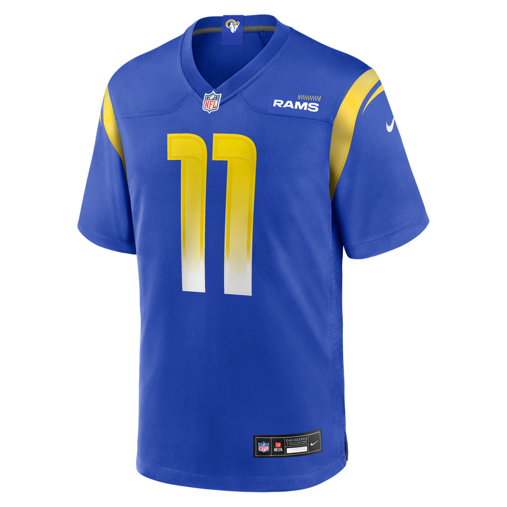 Men's Los Angeles Rams Jimmy Garoppolo Nike  Royal  Game Jersey