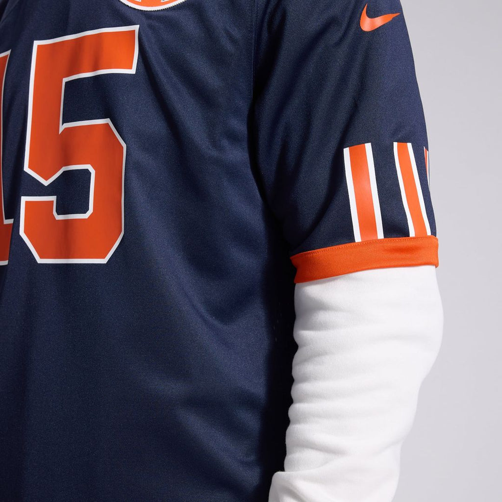 Men's Chicago Bears Rome Odunze Nike Navy 2026 Rivalries Collection Game Jersey