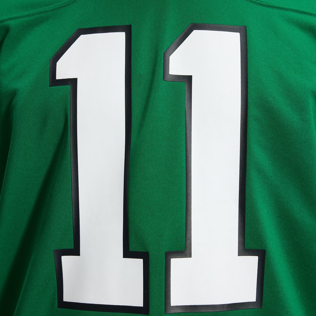Men's Philadelphia Eagles A.J. Brown Nike Midnight Green Team Game Jersey