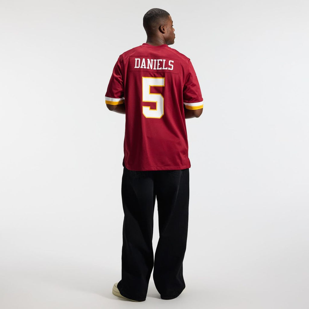 Hail Raiser Men's Washington Commanders Jayden Daniels Nike Black Alternate Game Jersey