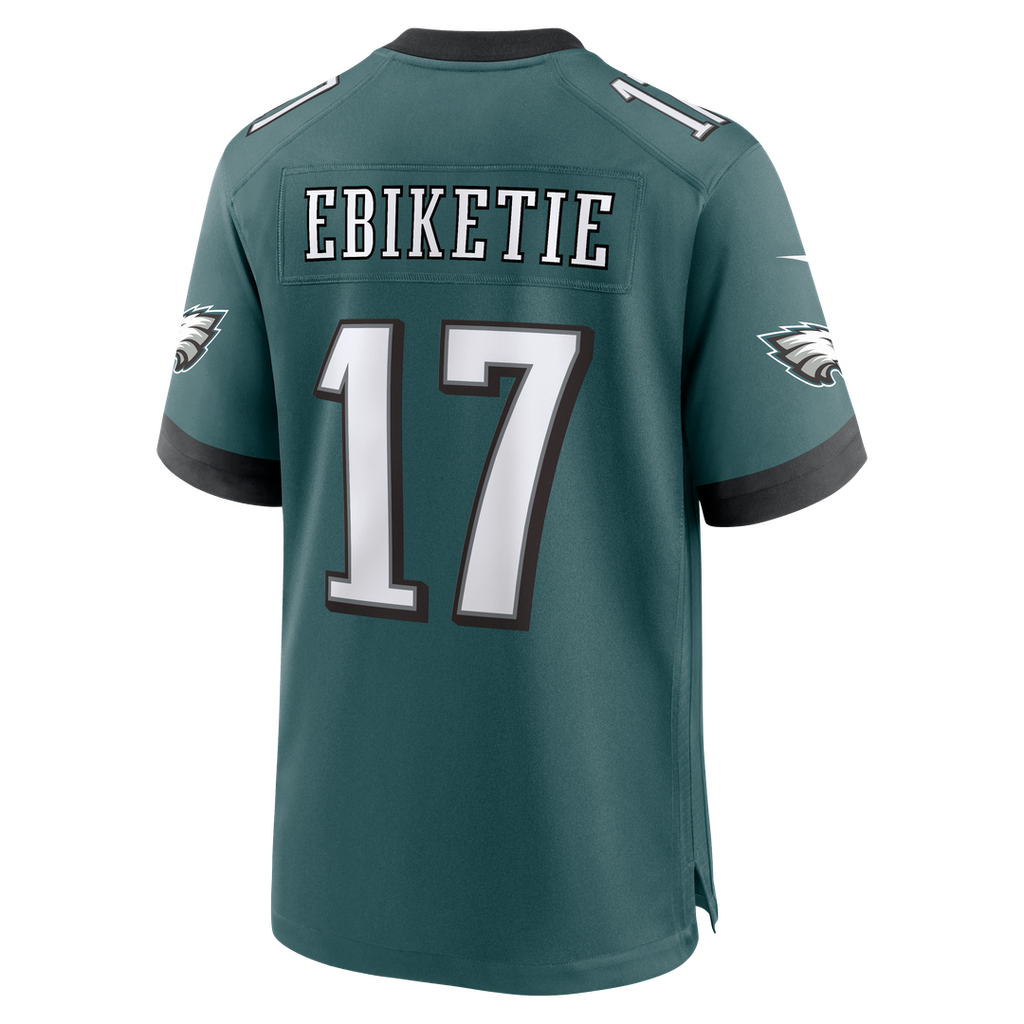 Men's Philadelphia Eagles Arnold Ebiketie Nike  Midnight Green Team Game Jersey