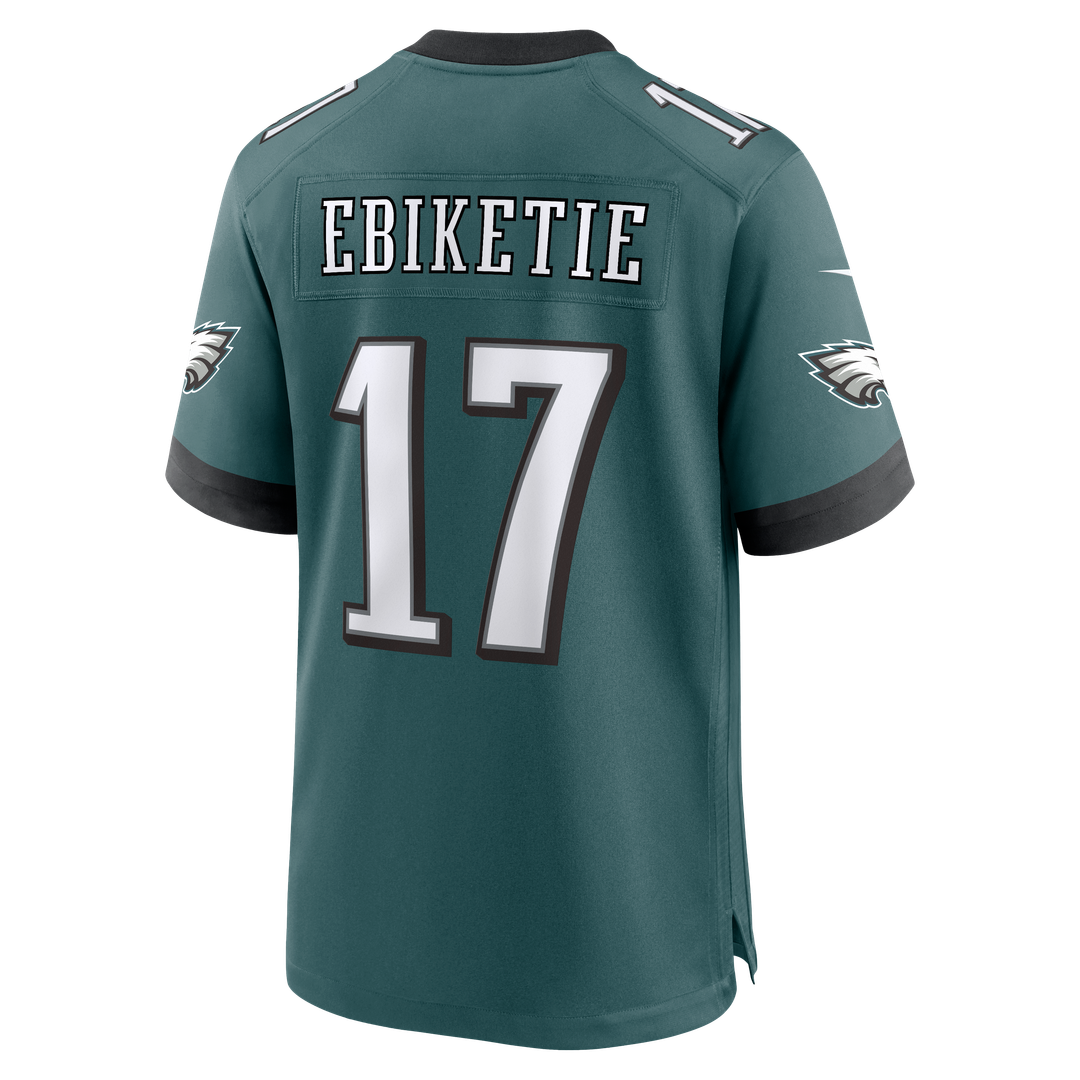 Men's Philadelphia Eagles Arnold Ebiketie Nike  Midnight Green Team Game Jersey