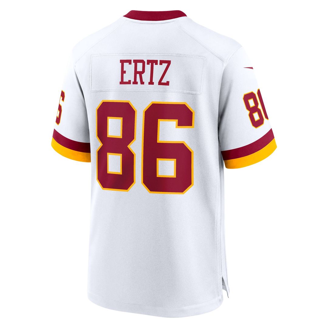 Men's Washington Commanders Zach Ertz Nike White Game Super Bowl Era Jersey